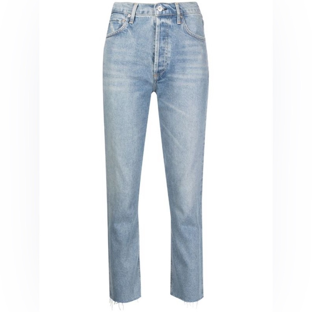 Citizens of Humanity
Charlotte cropped straight jeans
Size 28